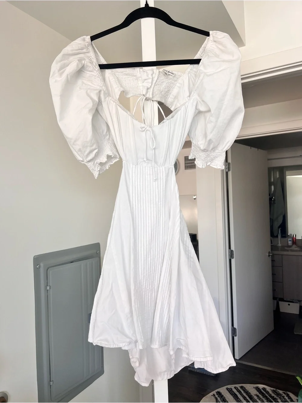 SOLD For Love & Lemons Arya Mini Dress White Size XS - Picture 2 of 12